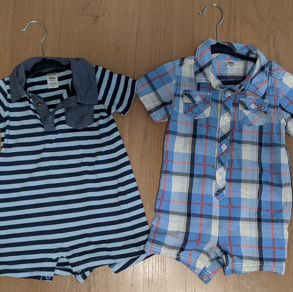 2 rompers